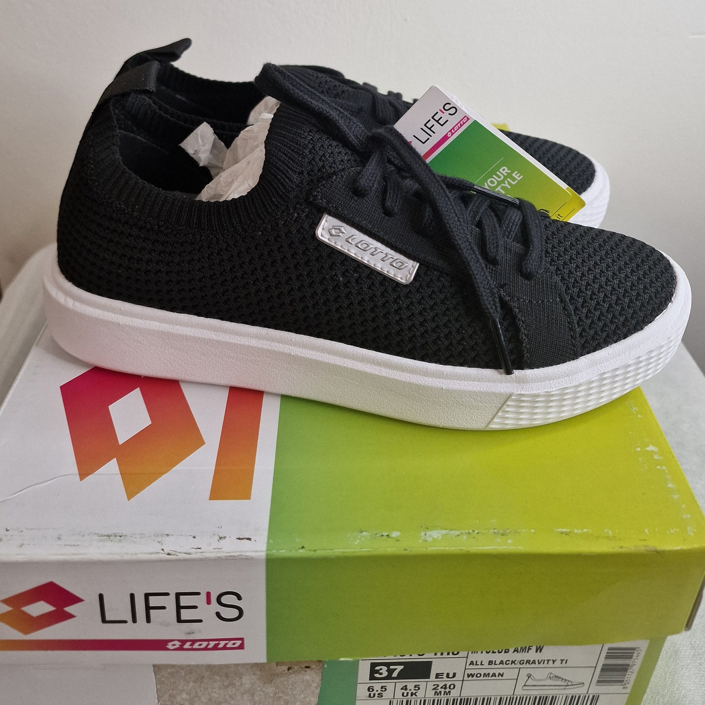 Lotto Life's Sneaker Schwarz