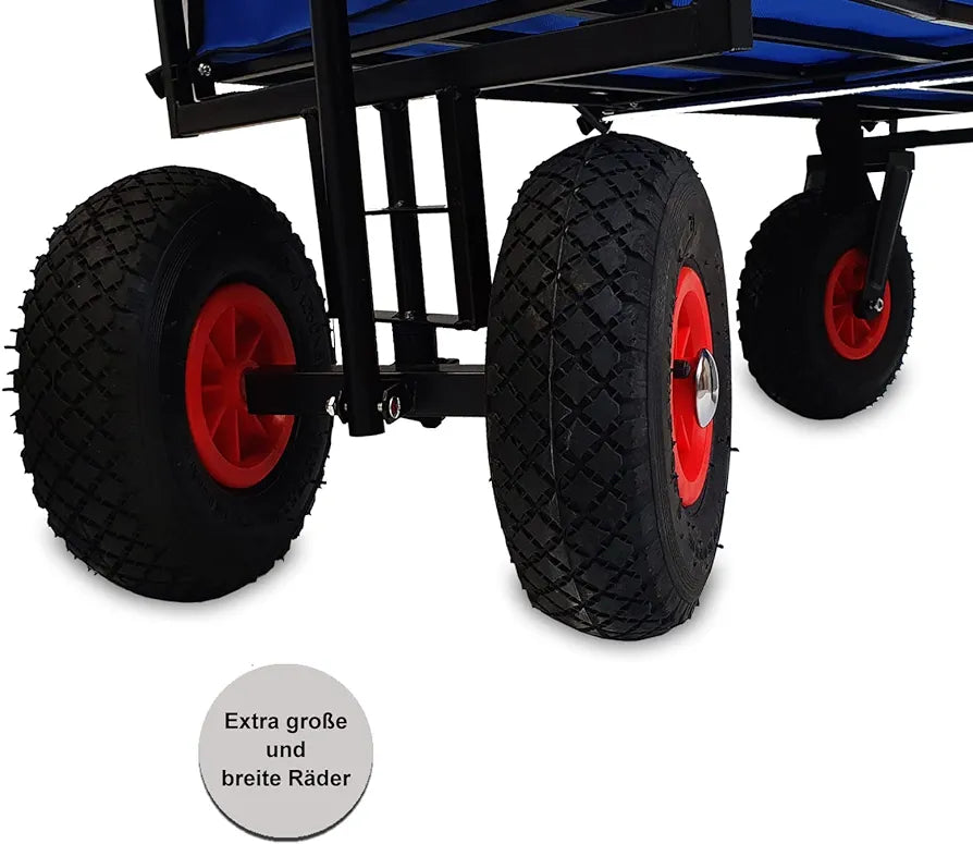 DMS Bollerwagen Transportwagen Gartenwagen Gerätewagen Handwagen Luftbereifung