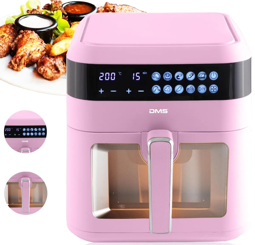 DMS 7L Heißluftfritteuse Rosa