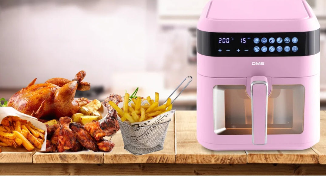 DMS 7L Heißluftfritteuse Rosa