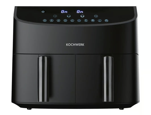 Kochwerk Doppelkammer-Heißluftfritteuse 7l