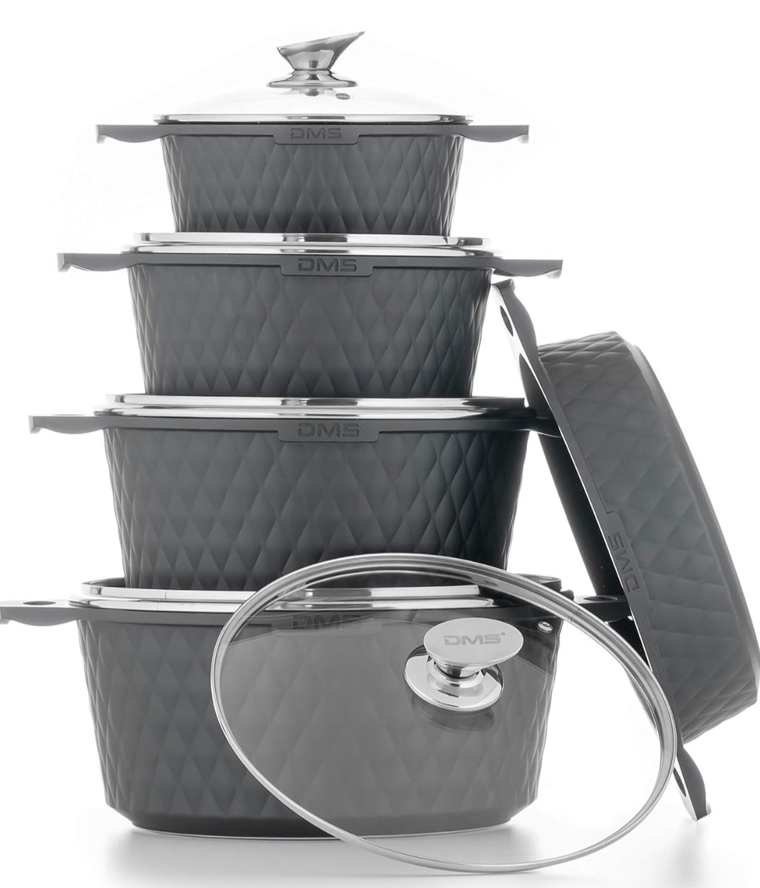 DMS Kochtopf-Set 15-teilig