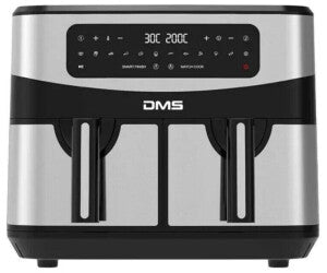 DMS 11L Doppel-Heißluftfritteuse Fritteuse Doppelkammer Digital HF-11S