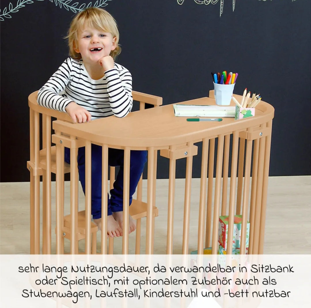 babybay Beistellbett Original Kernbuche geölt